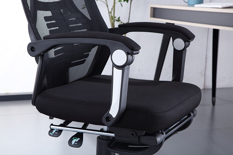 Cathair oifis mogal àrd-cùil ergonomics le Footrest, Cathraiche Deasg Coimpiutaireachd Recliner-12