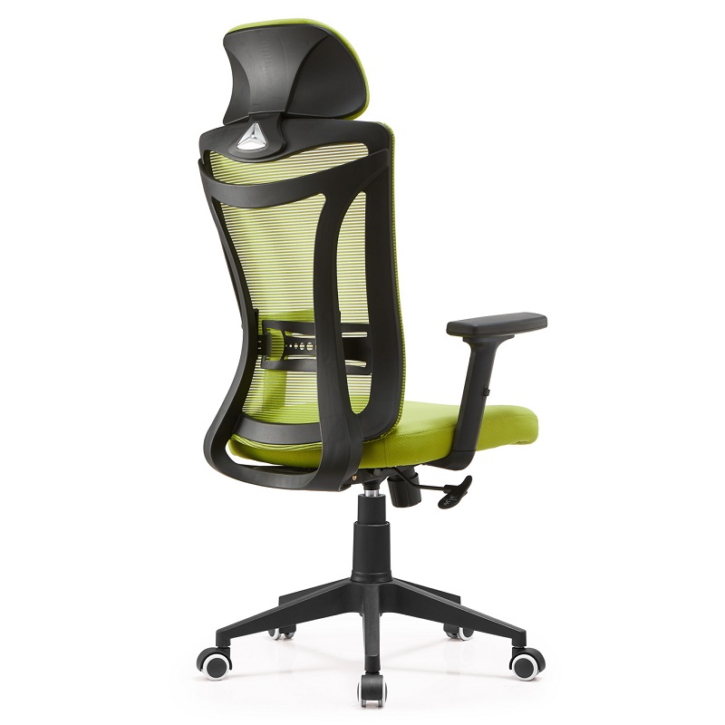 Cómoda silla de oficina giratoria ergonómica con ajuste ajustable (3)