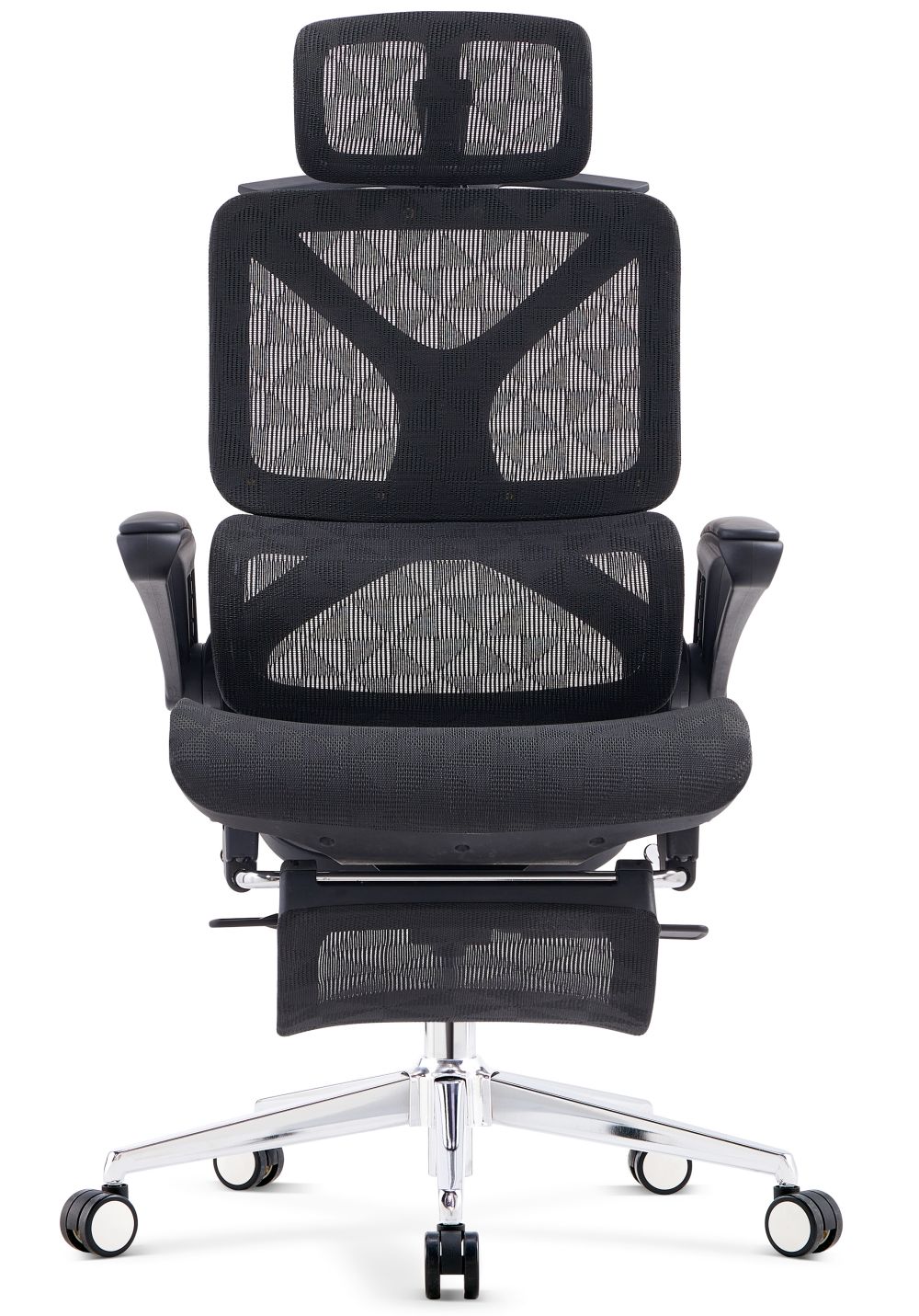 Ergonomická kancelářská židle s podnožkou(1)