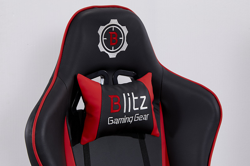 Racing Style Adjustable PC Gaming Chair with Lumbar Support-9