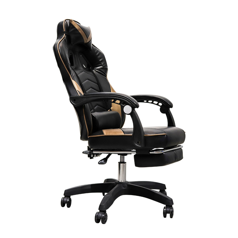 Reclining Gaming Chair with Footrest-4