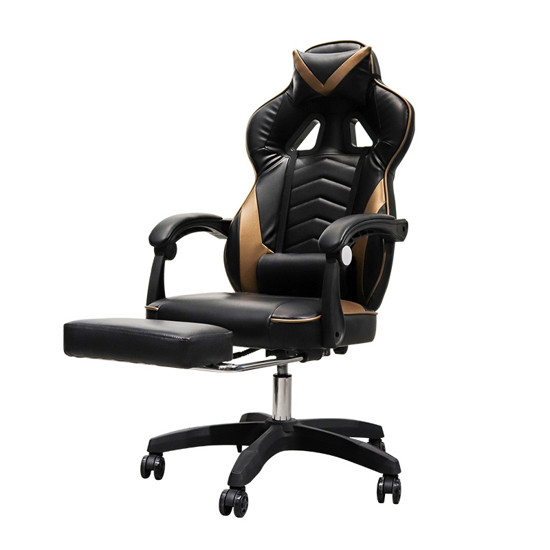 Reclining Gaming Chair with Footrest-5