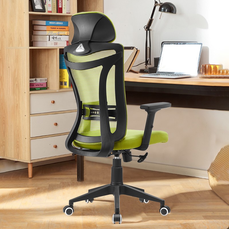 Cadeira de escritório com braços ajustáveis